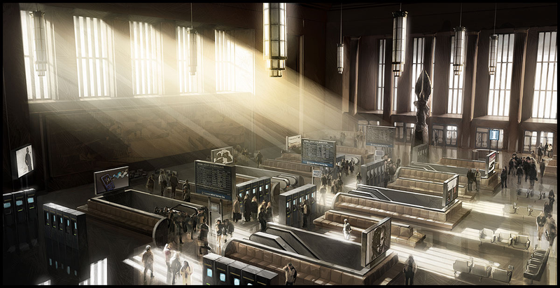 Illustration for article titled Don't Get Caught Out in Heavy Rain's Concept Art